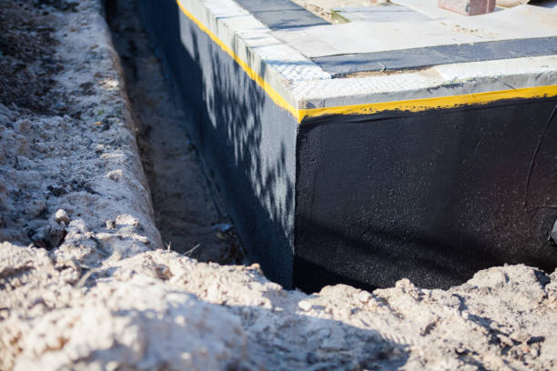 Residential Vapor Barrier Installation installation at a Medway, OH home by SJ Waterproofing Pros